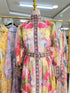Floral Button Down Long Maxi Dress